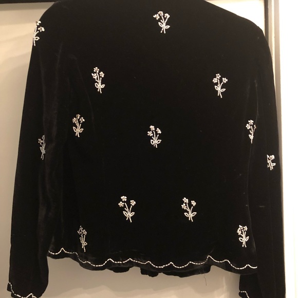 Velvet jacket - Picture 2 of 3